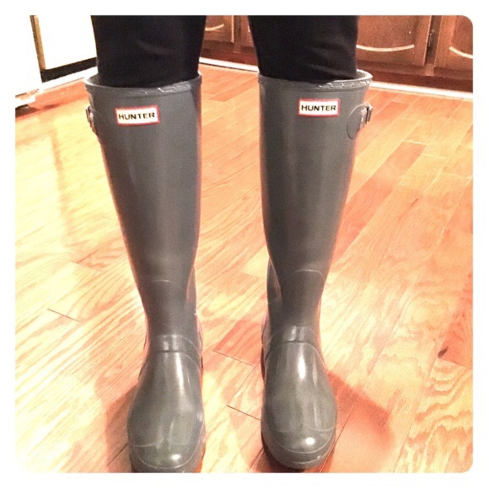 Gray Hunter Rainboots